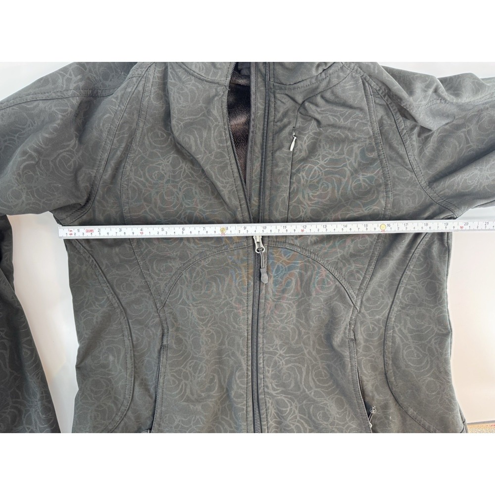 EUC Double Diamond Women's Black Softshell Jacket S Windproof Water Resist Zip - Picture 8 of 16